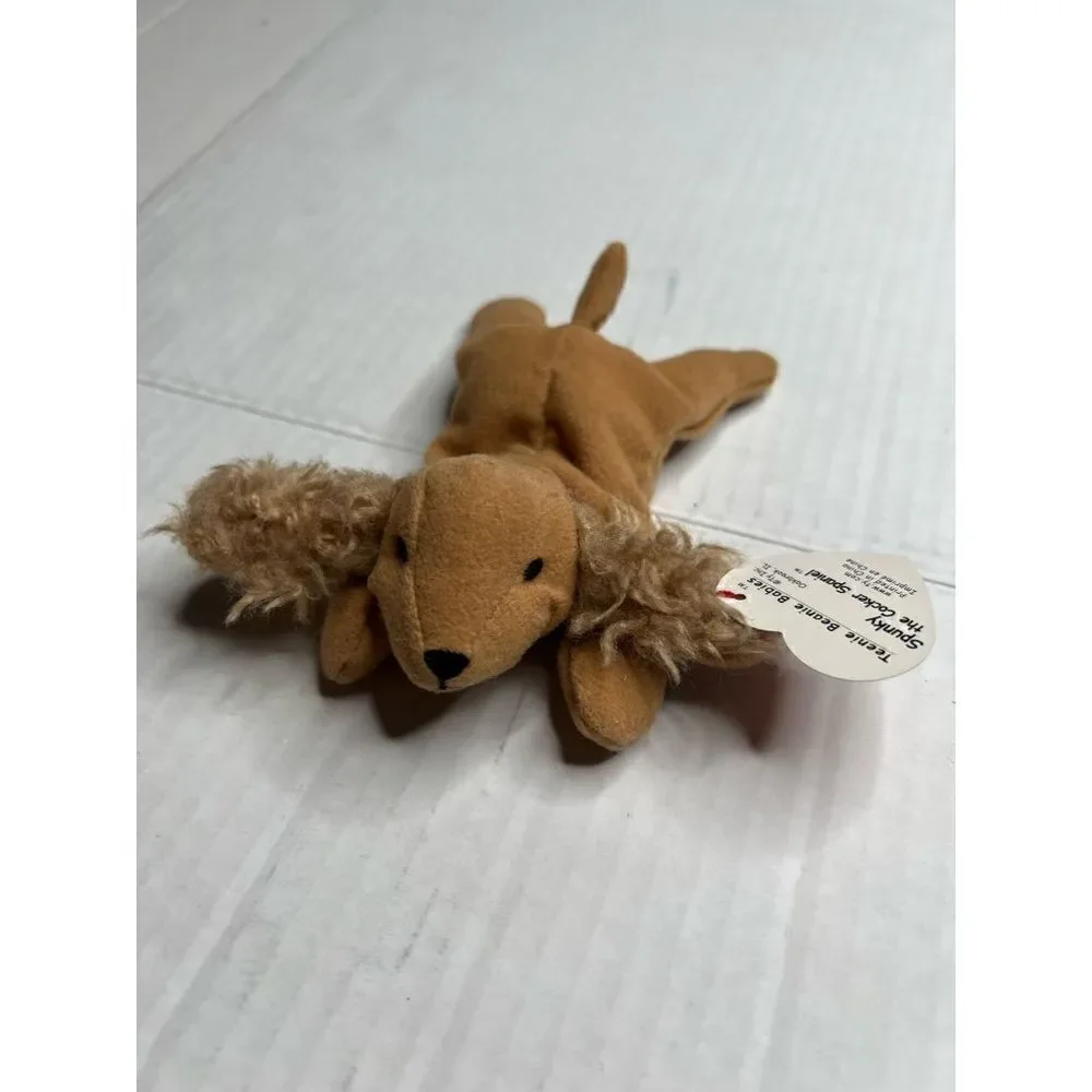 3/$15 or 5/$20 TY Teenie Beanie Babies Spunky the Cocker Spaniel
